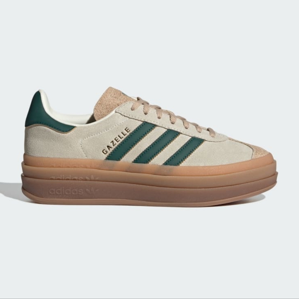 NEW Adidas OG Gazelle Bold Collegiate Green